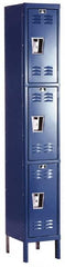 Hallowell - 3 Door, 3 Tier, Premium Wardrobe Lockers - Apex Tool & Supply