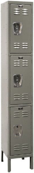Hallowell - 3 Door, 3 Tier, Premium Wardrobe Lockers - Apex Tool & Supply