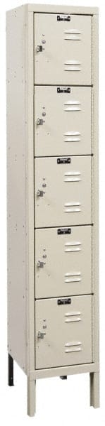 Hallowell - 5 Door, 5 Tier, Premium Box Lockers - Apex Tool & Supply