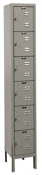 Hallowell - 6 Door, 6 Tier, Premium Box Lockers - Apex Tool & Supply