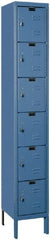Hallowell - 6 Door, 6 Tier, Premium Box Lockers - Apex Tool & Supply