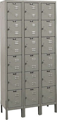Hallowell - 18 Door, 6 Tier, Premium Box Lockers - Apex Tool & Supply