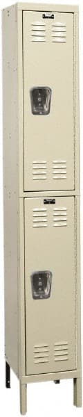 Hallowell - 2 Door, 2 Tier, Premium Wardrobe Lockers - Apex Tool & Supply