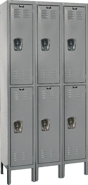 Hallowell - 6 Door, 2 Tier, Premium Wardrobe Lockers - Apex Tool & Supply