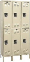 Hallowell - 6 Door, 2 Tier, Premium Wardrobe Lockers - Apex Tool & Supply