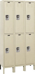 Hallowell - 6 Door, 2 Tier, Ready-Built Wardrobe & Box Lockers - Apex Tool & Supply