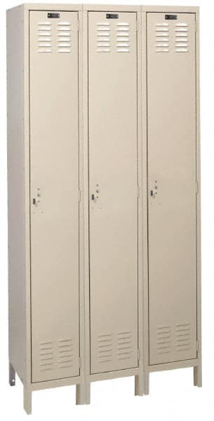 Hallowell - 3 Door, 1 Tier, ValueMax Wardrobe Lockers - Apex Tool & Supply