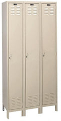 Hallowell - 3 Door, 1 Tier, ValueMax Wardrobe Lockers - Apex Tool & Supply