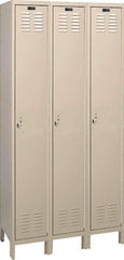 Hallowell - 3 Door, 1 Tier, ValueMax Wardrobe Lockers - Apex Tool & Supply