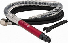 Sioux Tools - 1/8" Collet, Straight Handle, Straight Air Die Grinder - 54,000 RPM, Remote Exhaust, 16.8 CFM, 0.1 hp, 6.21 bar - Apex Tool & Supply
