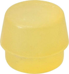 Garland - 1-1/4" Face Diam, Grade Soft, Natural Soft Face Hammer Tip - Urethane - Apex Tool & Supply
