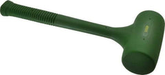 Garland - 58 oz Head 2-1/2" Face Diam Polyurethane Dead Blow Hammer - 15-1/2" OAL, Polyurethane Handle - Apex Tool & Supply