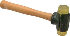 Garland - 1-1/2 Lb Head 1-1/4" Face Urethane Split Head Hammer - Wood Handle - Apex Tool & Supply