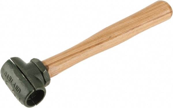 Garland - 1-1/2 Lb Head 1-1/4" Face Malleable Iron Split Head Hammer without Faces - Wood Handle - Apex Tool & Supply