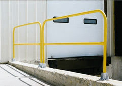 Vestil - Hand Rail & Railings Type: Handrail Length (Inch): 84 - Apex Tool & Supply
