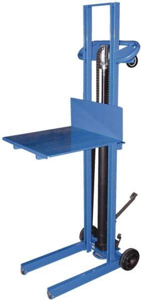 Vestil - 500 Lb Capacity Portable Steel Light Load Lift Table - 3-1/4" Lift Height, 20" Platform Length x 20" Platform Width - Apex Tool & Supply