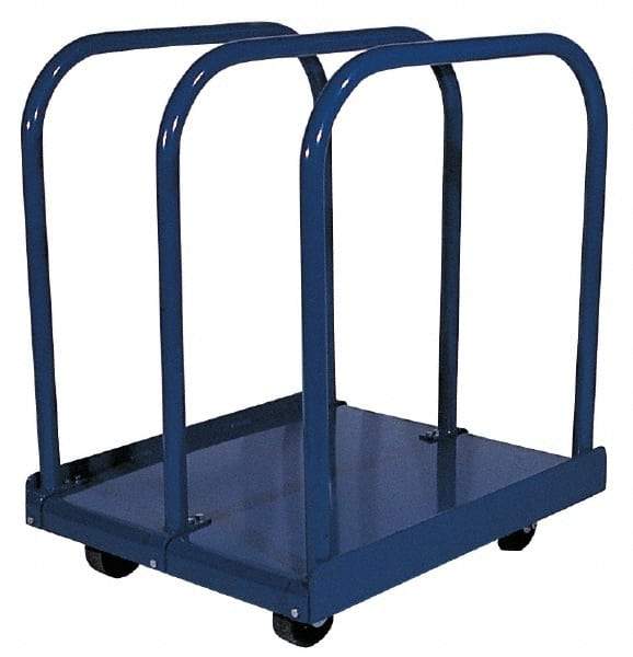 Vestil - 4,000 Lb Capacity Steel Panel Cart - Steel Deck, 29-1/2" OAW - Apex Tool & Supply