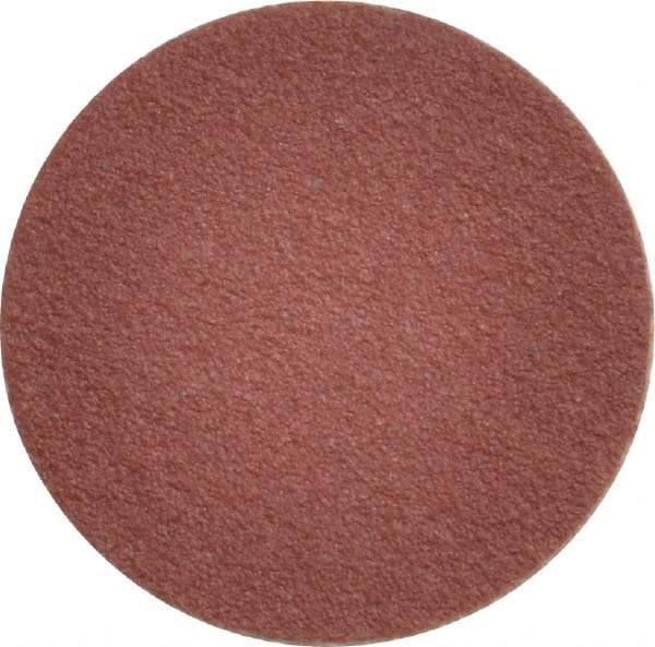 Tru-Maxx - 1" Disc Diam, 320 Grit, Aluminum Oxide Quick Change Disc - Type R Attaching System, Coated, Brown, Extra Fine Grade, 30,000 RPM - Apex Tool & Supply