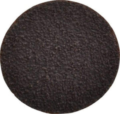 Tru-Maxx - 1-1/2" Disc Diam, 40 Grit, Aluminum Oxide Quick Change Disc - Type R Attaching System, Coated, Brown, Coarse Grade, 30,000 RPM - Apex Tool & Supply