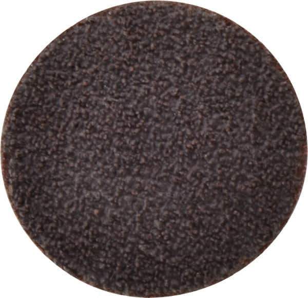 Tru-Maxx - 1-1/2" Disc Diam, 50 Grit, Aluminum Oxide Quick Change Disc - Type R Attaching System, Coated, Brown, Coarse Grade, 30,000 RPM - Apex Tool & Supply