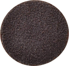 Tru-Maxx - 1-1/2" Disc Diam, 50 Grit, Aluminum Oxide Quick Change Disc - Type R Attaching System, Coated, Brown, Coarse Grade, 30,000 RPM - Apex Tool & Supply