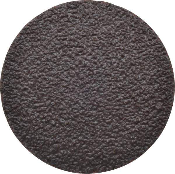 Tru-Maxx - 3" Disc Diam, 24 Grit, Aluminum Oxide Quick Change Disc - Type R Attaching System, Coated, Brown, Very Coarse Grade, 20,000 RPM - Apex Tool & Supply