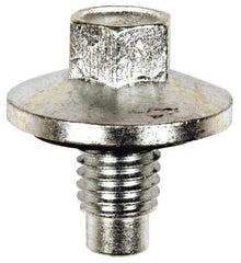 Dorman - Pilot Point Oil Drain Plug - M12x1.75 Thread, Inset Gasket - Apex Tool & Supply