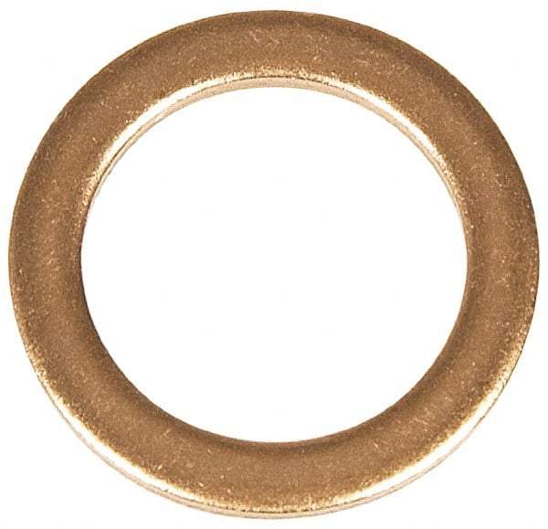 Dorman - 5/8 SO, 11/16 SAE, 11/16" ID x 1-1/16" OD Oil Drain Plug Gasket - 3/32" Thick, Copper - Apex Tool & Supply