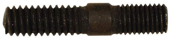 Dorman - 5/16-24 Long Thread, 5/16-18 Short Thread, 1-1/2" OAL Unequal Double Threaded Stud - Steel, Zinc-Plated Finish, 3/4" Long Thread Length, 1/2" Short Thread Length - Apex Tool & Supply