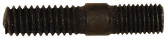 Dorman - 5/16-24 Long Thread, 5/16-18 Short Thread, 1-1/2" OAL Unequal Double Threaded Stud - Steel, Zinc-Plated Finish, 3/4" Long Thread Length, 1/2" Short Thread Length - Apex Tool & Supply