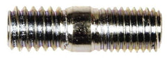 Dorman - 5/16-24 Long Thread, 5/16-18 Short Thread, 1" OAL Unequal Double Threaded Stud - Steel, Black Oxide Finish, 1/2" Long Thread Length, 3/8" Short Thread Length - Apex Tool & Supply