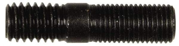 Dorman - 3/8-24 Long Thread, 3/8-16 Short Thread, 1-1/2" OAL Unequal Double Threaded Stud - Steel, 3/4" Long Thread Length, 1/2" Short Thread Length - Apex Tool & Supply