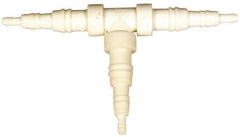 Dorman - Plastic Automotive Vacuum Tee - 1/8 x 3/8 x 3/8" Fitting - Apex Tool & Supply