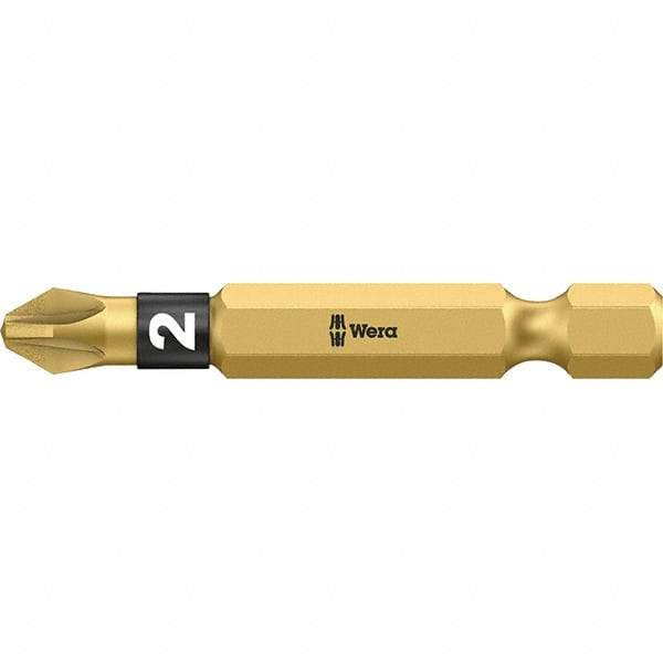 Wera - #3 Pozidriv Screwdriver Bit - 2" OAL - Apex Tool & Supply