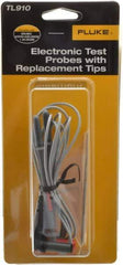 Fluke - Black/Red Electrical Test Equipment Probe - Use with TL910 Fluke Multimeters - Apex Tool & Supply