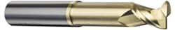 Accupro - 3/4" Diam 2 Flute Solid Carbide 0.09" Corner Radius End Mill - Apex Tool & Supply