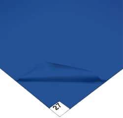 Wearwell - 3' Long x 2' Wide x 1/8" Thick, Dry Environment, Smooth Pattern Clean Room Matting - Tacky Sheets, Blue, 30 Layers per Mat, Series 095 - Apex Tool & Supply