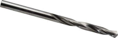 SGS - #7 118° Solid Carbide Jobber Drill - Bright Finish, Right Hand Cut, Spiral Flute, Straight Shank, 3" OAL, Faceted Point - Apex Tool & Supply