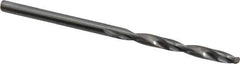 SGS - #33 118° Solid Carbide Jobber Drill - Bright Finish, Right Hand Cut, Spiral Flute, Straight Shank, 2-1/4" OAL, Faceted Point - Apex Tool & Supply