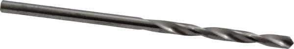 SGS - #37 118° Solid Carbide Jobber Drill - Bright Finish, Right Hand Cut, Spiral Flute, Straight Shank, 2-1/4" OAL, Faceted Point - Apex Tool & Supply