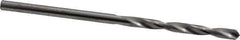 SGS - #37 118° Solid Carbide Jobber Drill - Bright Finish, Right Hand Cut, Spiral Flute, Straight Shank, 2-1/4" OAL, Faceted Point - Apex Tool & Supply