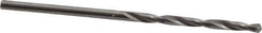 SGS - #52 118° Solid Carbide Jobber Drill - Bright Finish, Right Hand Cut, Spiral Flute, Straight Shank, 1-1/2" OAL, Faceted Point - Apex Tool & Supply