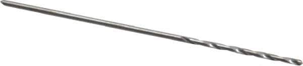 SGS - #70 118° Solid Carbide Jobber Drill - Bright Finish, Right Hand Cut, Spiral Flute, Straight Shank, 1-1/4" OAL, Faceted Point - Apex Tool & Supply