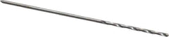 SGS - #70 118° Solid Carbide Jobber Drill - Bright Finish, Right Hand Cut, Spiral Flute, Straight Shank, 1-1/4" OAL, Faceted Point - Apex Tool & Supply