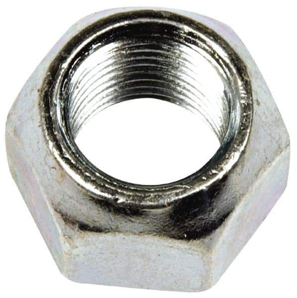 Dorman - 1/2-20 Zinc Finish Open Wheel Nut - 3/4" Hex, 9/16" OAL, 60° Seat Angle - Apex Tool & Supply