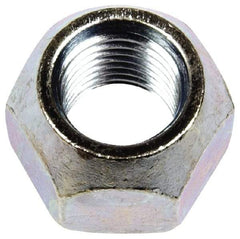 Dorman - M12-1.5 Zinc Finish Open Wheel Nut - 19mm Hex, 14mm OAL, 60° Seat Angle - Apex Tool & Supply