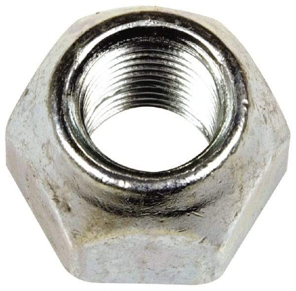 Dorman - M12-1.25 Zinc Finish Open Wheel Nut - 21mm Hex, 16mm OAL, 60° Seat Angle - Apex Tool & Supply