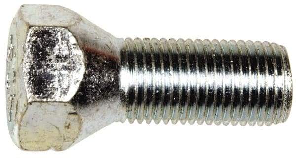 Dorman - 1/2-20, 3/4" Hex Wheel Bolt - 1" Thread Length, 60° Seat Angle - Apex Tool & Supply
