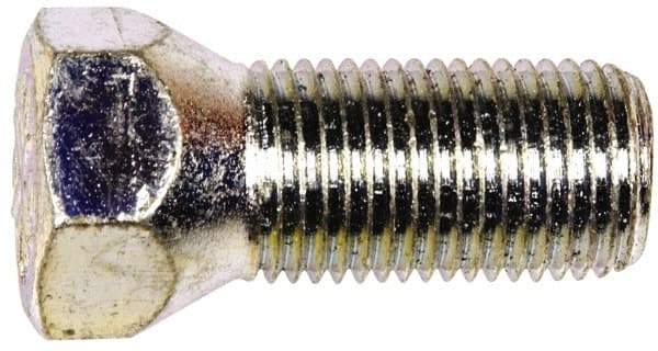 Dorman - 9/16-18, 3/4" Hex Wheel Bolt - 1" Thread Length, 60° Seat Angle - Apex Tool & Supply