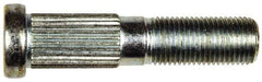 Dorman - 1/2-20 Serrated Bolt Wheel Stud - 0.56" Knurl, 2-3/8" OAL, 15/16" Shoulder Length - Apex Tool & Supply